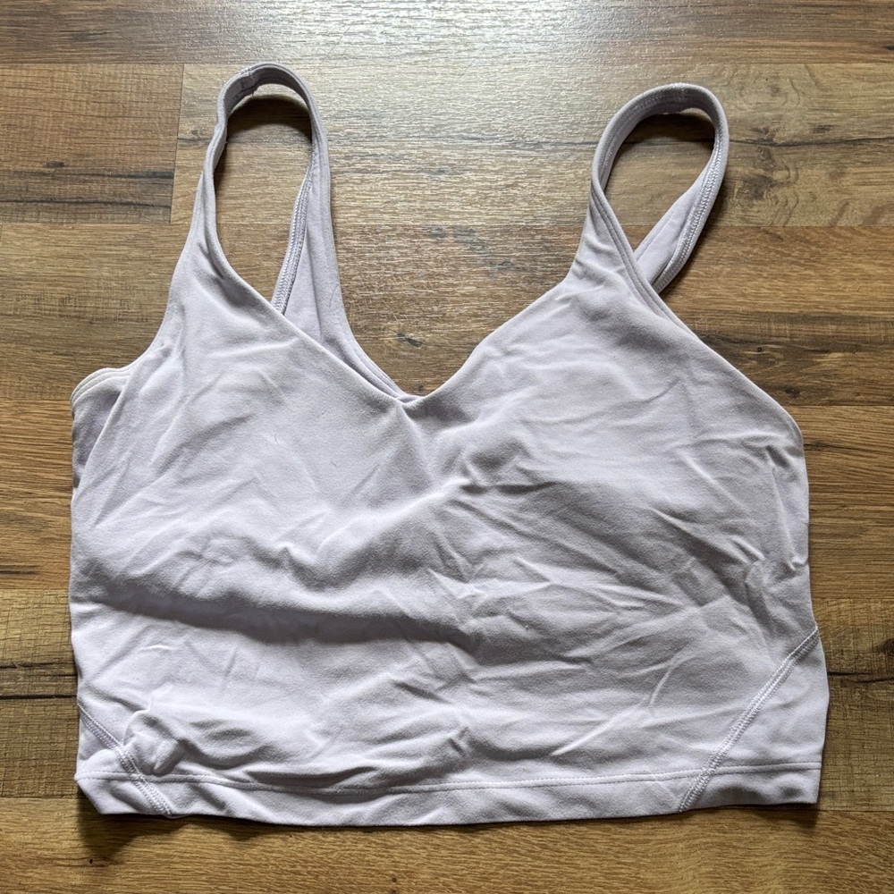 lululemon athletica lavender align tank - Picture 2 of 2
